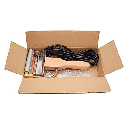 Electric Honey Uncapping Knife – 110V Heated Wax Scraper for Bees | Stainless Steel Blade. For Removing Wax Cappings from Honey Frames. Ergonomic Handle