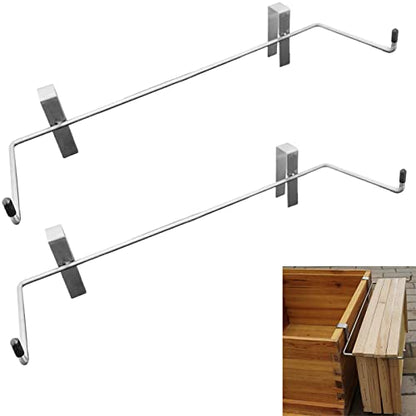 Bee Hive Frame Holder Stainless Steel Frame Grip Shovel Bee Frame (2 Sets) - color: 2 sets