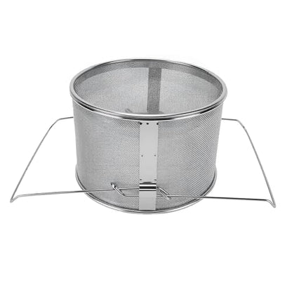 Generic Stainless Steel Efficient Honey Strainer Double Sieve Filter for Honey Harvesting Beekeeping - Practical for All Users 32.88oz