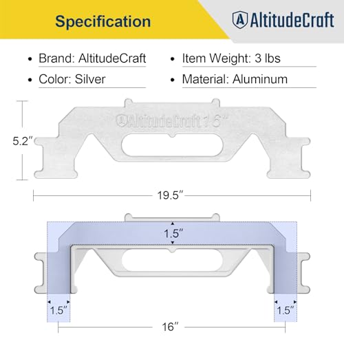 Framing Tools - 16″ Framing Stud Layout Tool, Stud Framing Jig for 16 Inch On-Center Precision Wall Stud Framing Measurement (1-Piece) - style: 16 Inch 1-Piece
