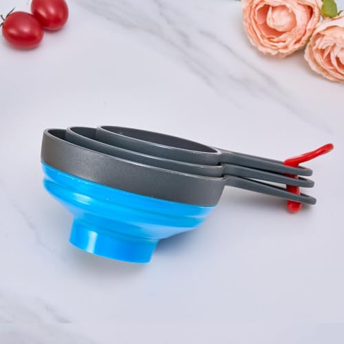 3PCS Mason Jar Wide Mouth Canning Funnel - Kitchen Funnels for Bottle Filling
