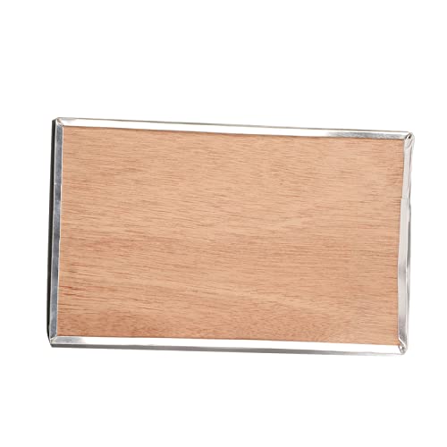 Aramox Plywood PVC Leather Bee Smoker Bellow, Portable Accessory, Burr, Replacement for Beehive