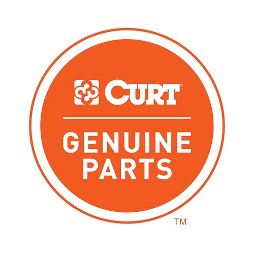 CURT 48006 Pintle Hitch with 2-5/16-Inch Trailer Ball, Fits 2-Inch Receiver, 16,000 lbs, 15-1/4-Inch Length