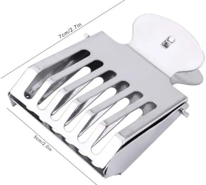 Generic Queen Bee Clip Cage,Stainless Steel Queen Cage, Beekeeping Tool Equipment Accessories 3 Pack