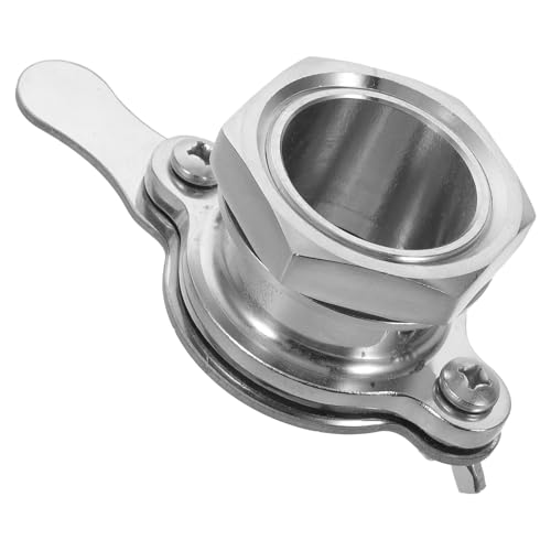 COLLBATH Stainless Steel Honey Gate Tap for Beekeeping Tools Honey Bucket Valve Extractor Spout with Liquid Valve and Transfer Equipment