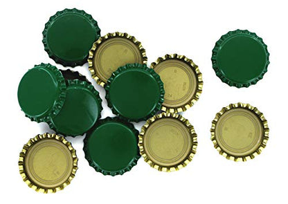 Chicago Brew Werks Double Lever Capper with Green Crown Oxygen Barrier Beer Bottle Caps