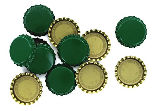 Beer Bottle Crown Caps - (Green) 144ct