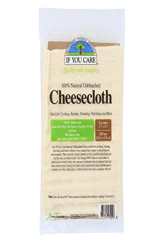 Iyc Cheesecloth Unbleache Size 2ct Iyc Cheesecloth Unbleached 2sy
