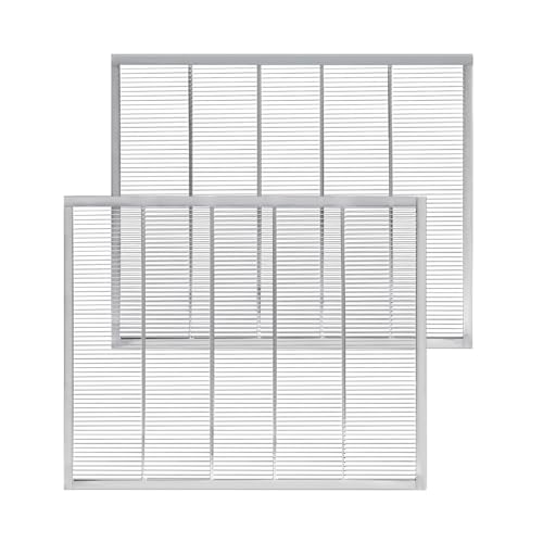 2Pcs Metal Queen Excluder for 10 Frame Hive,Metal Queen Bee Excluder,Queen Bee Frame,Metal Queen Bee Excluder,Beekeeping Equipment Metal (10 Frame -2pcs) - size: 10 Frame -2pcs