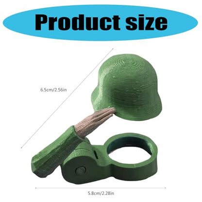 Soldier Salutes Beer Bottle Caps Helmets Efficient Decorative Designs for Party Veterans Enthusiasts