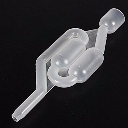 S-Shape Air Lock Grommet Homebrew Beer Fermentation Wine Making
