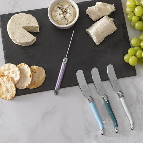 French Home 8-Piece Laguiole Spreader Set - Plum Rose - style: Plum Rose