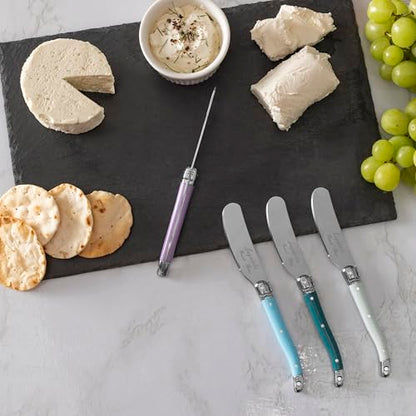 French Home 8-Piece Laguiole Spreader Set - Plum Rose - style: Plum Rose