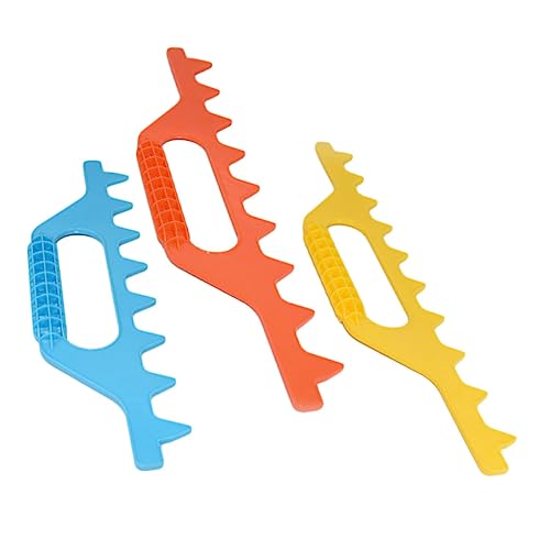MERRYHAPY Beekeeping Spacer Tool Beehive Frames Distance Rake Plastic Measuring Rake for Beehive Frames Random