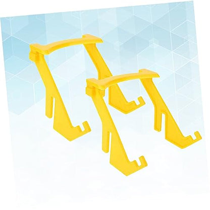 2pcs Frame Holder Rack Essential Beekeeping Tool for Honey Harvesting and Hive Checking Plastic Design for Easy Use and Stability Gardening
