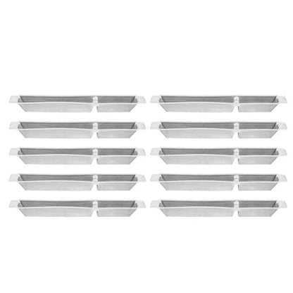 10PCS Bee Feeders .5KG Frame Feeder, Bee Tools for Beekeeping Supplies, High Capacity Plastic Beehive Feeders for Liquid & Food, &