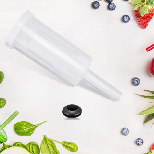 Mudder 50 Packs Airlock Grommet, Fermenter Lid Grommet, Rubber for Mason Jars, Straws, Airlock, Beer, Wine, Plastic Bucket Fermenter Lids, 5/8 Outer Diameter and 3/8 Inner Diameter