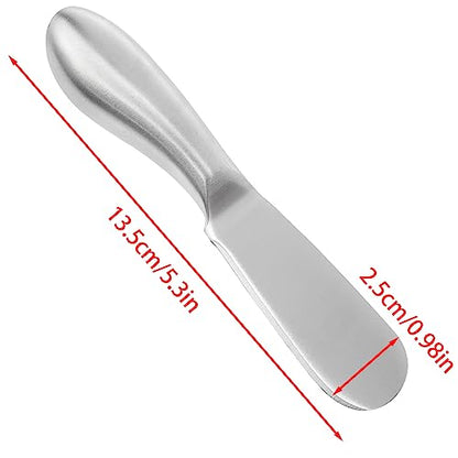 VAKTOK Butter Knife/Durable Stainless Steel Cheese Butter Spreader Knife/Durable Stainless steel multi-purpose cheese and butter spread knife pastry making handy little assistant-1PCS