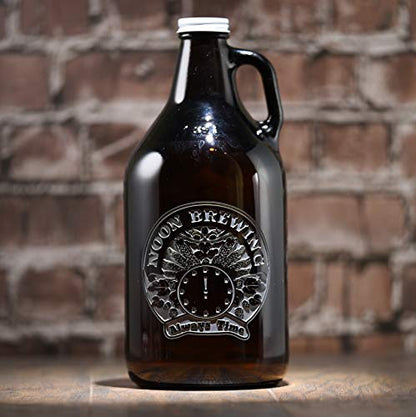 Your Logo Engraved Beer Growler