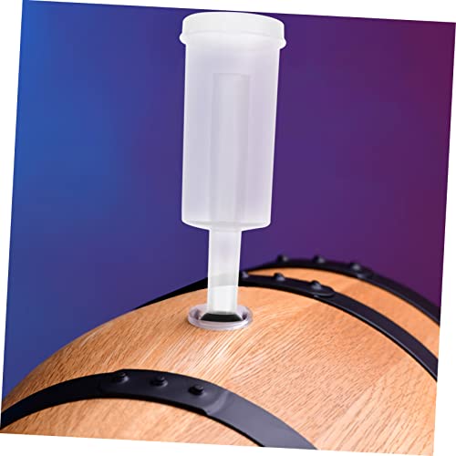 3-Piece One-Way Silicone Fermentation Stopper Set Air Locks for Home Brewing Compatible Wine Making Easy to Use Sturdy and Reliable