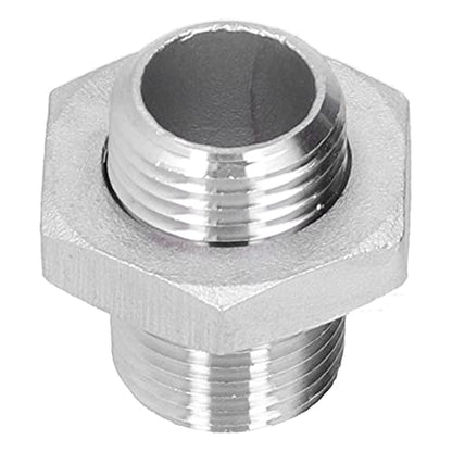 Stainless Steel Fermentation Bulkhead Kit with 0.635 cm NPT Ball Valve for Brew Kettles, Whiskey Stills, and Sparge Water Pots