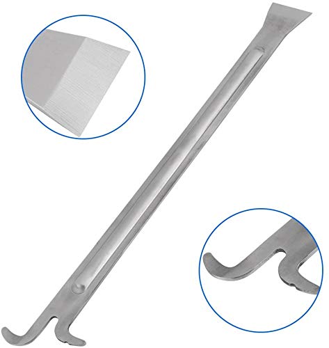 Hive Scraper Tool, Stainless Steel Extra Long Beehive Cleaning Scraper, Beekeeping Tool, Beekeeping Supplies Beekeeper Equipment Bee Hive Tool