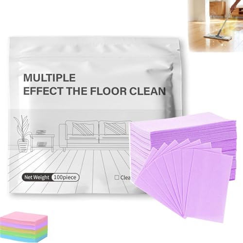 Multi-surface Floor Cleaning Tablets 100 Piece, 1 Tablet = 1.3 Gallons, Multi-Surface Pet Safe, For Hardwood Tile Laminate Vinyl