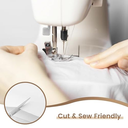 KUUP 100% Cotton Muslin Fabric, 63" Wide, 1/2/3/5 Yards, Natural Unbleached Muslin Fabric by Yard, Light Weight Soft Breathable Cotton Fabric for Sewing Embroidery, Garments, Crafts, Binding - color: White, size: 63-3 Yards