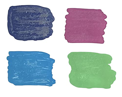 Enamel Paint Markers - MPD-15 MEDIUM - Multi-Packs - Permanent, Waterproof, Quick-drying (Mood Tones | Purple, Lt. Green, Lt. Blue, Pink, 4) - color: Mood Tones | Purple, Lt. Green, Lt. Blue, Pink |