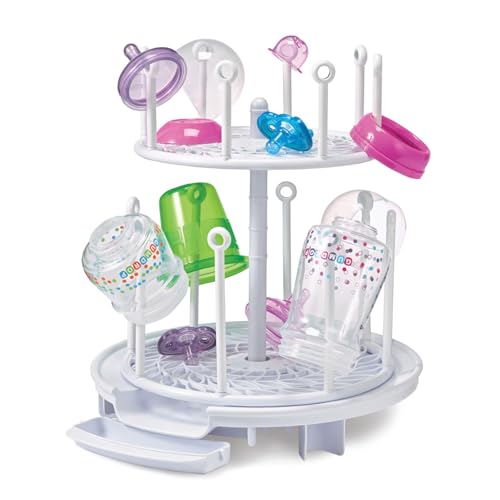 The First Years Spin Stack Drying Rack - color: White