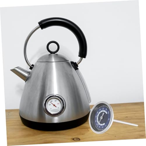 Probe Stainless Steel Kettle Thermometer High Precision Temperature Gauge for Brewing Cooking and Baking Easy to Attach Kettle Accessory and Travel Friendly Design