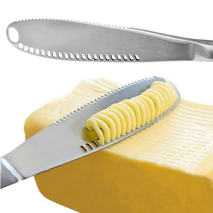Stainless Steel Butter Knife - A High-Quality Butter Spreader & Kitchen Gadget