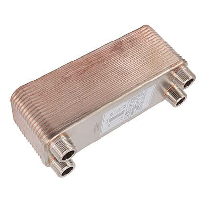 Plate Chiller Stainless Steel Brazed Plate Heat Exchanger Wort Chiller for Beer Wort Water Cooling