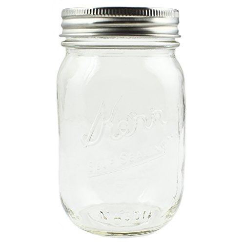 Zoie + Chloe Stainless Steel Mason Jar Lids with Silicone Seals (6 Pack + 6 Bonus Replacement Seals) - Regular Size - size: Regular Mouth