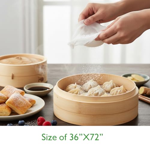 Urban Villa Cotton Grade 100 Cheese Cloths 6 Pack 20x20 Inches, Fine Mesh, 100% Unbleached Cotton, Reusable &Pre – Washed, Finished Edge, Butter Muslin Cloth for Straining & Cooking Cheese Making - color: Natural, size: 20 x 20 Inches / 6 Pieces