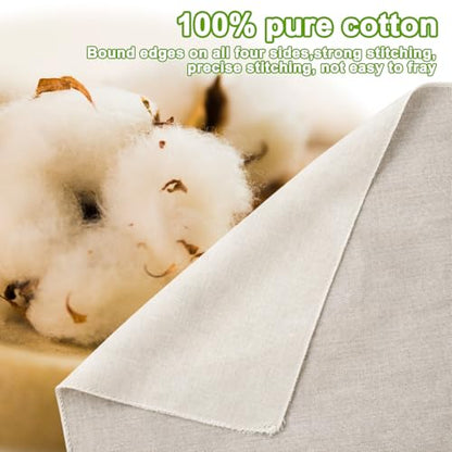 6 Pcs Cheesecloth Bags for Straining, 20x20Inch Unbleached Cotton Cheesecloth Cheese Cloths for Yogurt Nut Milk Baking