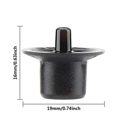 AUNMAS 50pcs Beekeeping Queen Rearing Bee Cups, Queen Cell Cups Cell Cups Bee Keeper Equipment Tool Apiculture Supply Black (Black) - color: Black