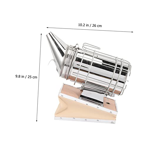 Totority Beekeeping Tool Smoker Gun Beehive Smoker Heat Shield Bee Keeping Tools for Apiculture