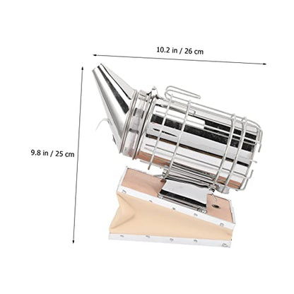 Totority Beekeeping Tool Smoker Gun Beehive Smoker Heat Shield Bee Keeping Tools for Apiculture
