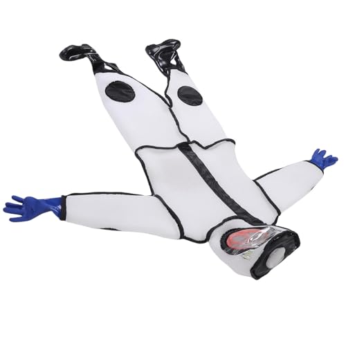Alomejor Bee Suit 3D Cotton Beekeeping Suit Full Body Protection with Thick Gloves for Adults 175-180cm Shoe Size 42