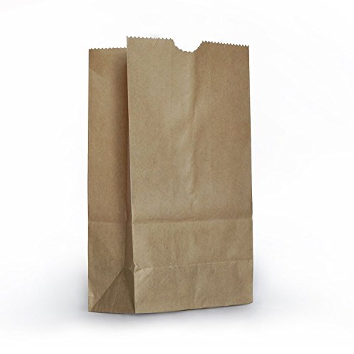 Extra Small Brown Kraft Paper Bags - 3 x 2 x 6", "Party Favors, Lunch Bags, Wedding Favors - 100 per Pack