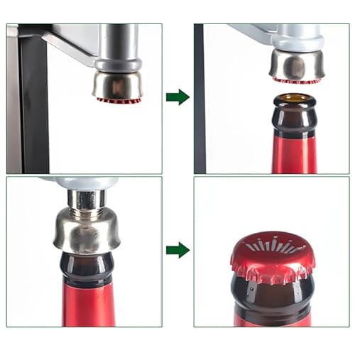 Manual Adjustable Beer Bottle Capper,Sealer Beer Cap,Machine Bottle Cap,Heavy Duty Strong Metal Easy Action Bench Bottle Capper,Manual Bottle Capper Tool for Home Brewing