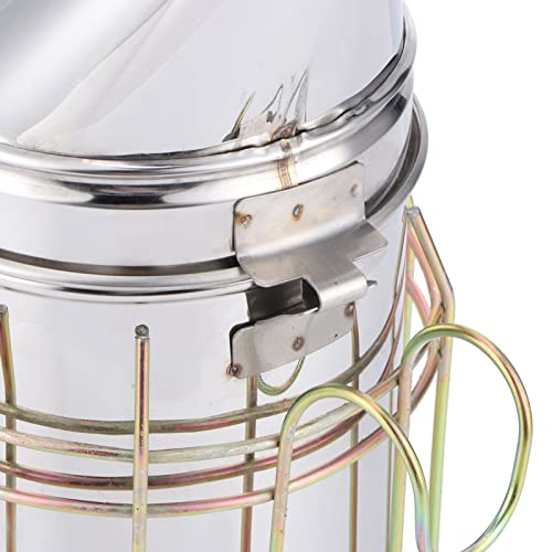 Stainless Steel Electric Beehive Smoker with Handle, 5V Power Supply, Professional Beekeeping Equipment