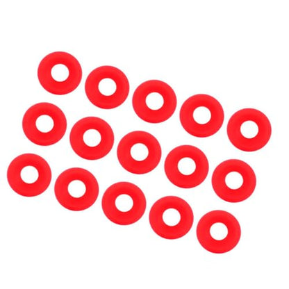 Food Grade Silicone,Silicone O Rings,Silicone Gasket, 25Pcs Soft Red Gaskets Beer Bottle Seals, Home Brewing for Swing Flip Top Bottle Beer Bottle Winery
