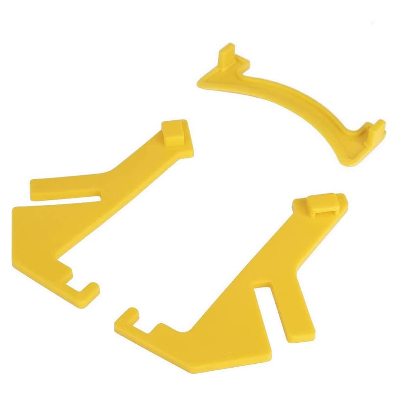 2pcs Yellow Plastic Bee Honey Bucket Rack Frame Grip Holder Beekeeping Beekeepers Tool Honey Extractor Equipment