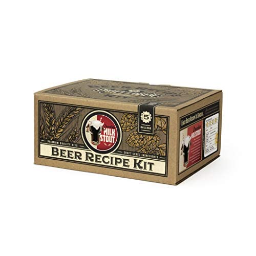 Craft a Brew - Beer Recipe Kit - Chocolate Milk Stout - Home Brewing Ingredient Refill - Beer Making Supplies - Includes Hops, Yeast, Malts, Extracts - 5 Gallons - color: Chocolate Milk Stout