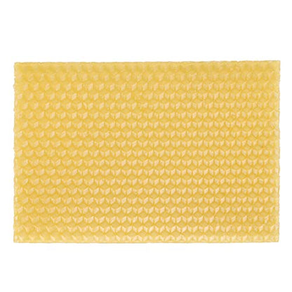 Bee Hive, 10PCS Yellow Beehive Frame Waxed Sheets Multi Purpose Beekeeping Beeswax Beehive Wax Frame for Furniture Floor Polishing