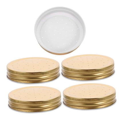 5pcs Bee Water Dispenser Lids Multifunctional Beehive Watering Station for Easy Hydration Compatible with Hive Entrance Feeders Sturdy Beekeeping Tool for Bees