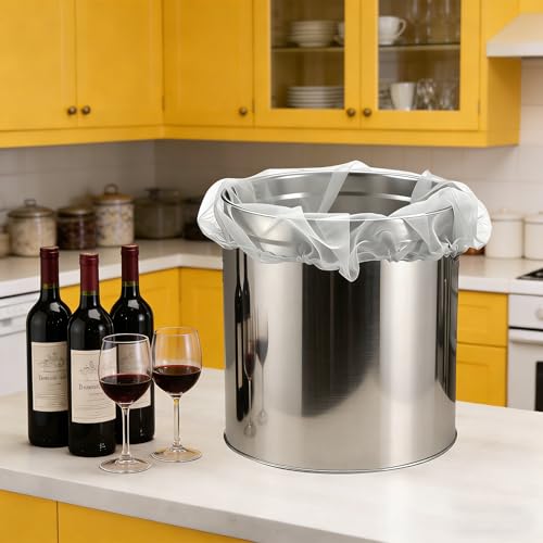 Honey Strainer for 5 Gallon Bucket - 4 Pack Fine Mesh Filter Bags with Adjustable Drawstring - Reusable Beekeeping Straining Bags for Honey, Jelly, and Food Grade Filtering