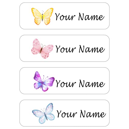 Custom Waterproof Dishwasher Safe Kid Name Labels for Daycare(128 Pack), Camp, School Supply, Baby Bottles, Lunch Boxes and Cups, Travel. Cute Personalized Design Name Stickers (Pattern 6) - color: Pattern 6